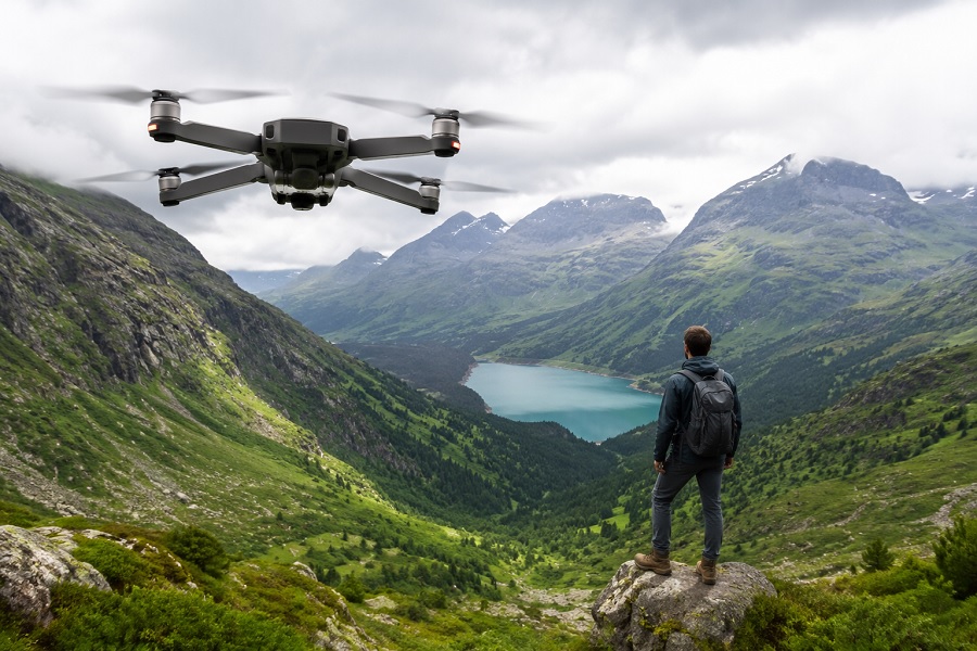 Drone Nature Tourism